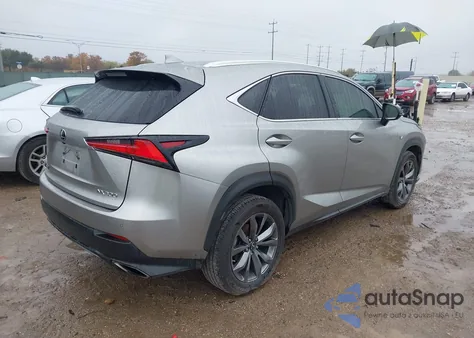 2021 Lexus Nx 300 F Sport из США, поврежденный, VIN JTJSARBZ8M2186920